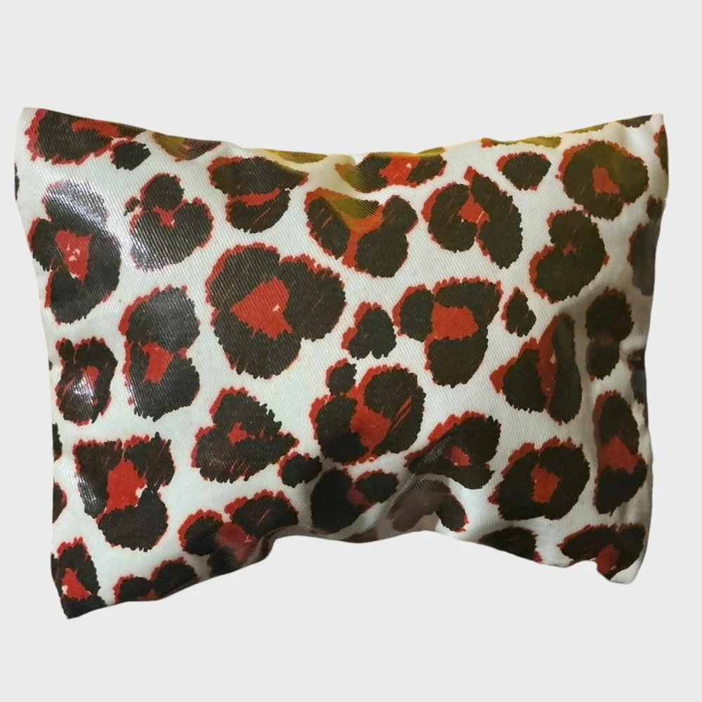 Brighton Leopard Print Cosmetic Bag w/ Sweet Shimmer Beauty Set